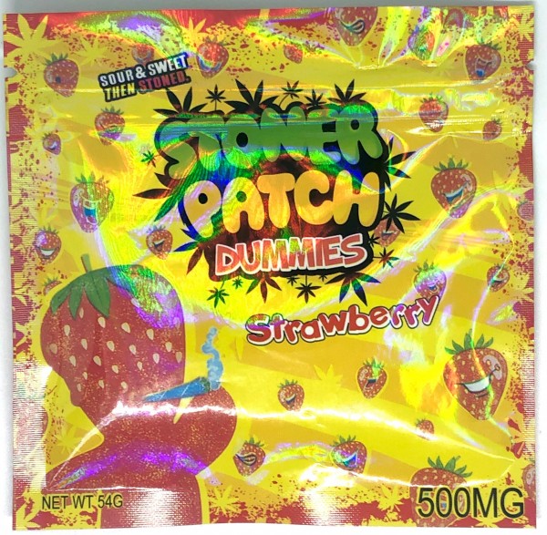 Stoner Patch Dummies Strawberry 500mg